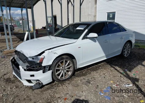 2014 Audi A4 2.0T Premium z USA, uszkodzony, nr VIN WAUFFAFL1EA078446